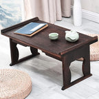 Japanese Style Foldable Wooden Low Table - Image 2