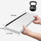 SAUMONIERES 24 Inch Floating Wall Shelves - Image 3