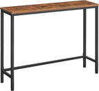 HOOBRO Narrow Console Table, 39.4" Small Entryway Table, Thin Sofa Table - Image 8