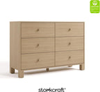 Storkcraft California 6 Drawer Double Dresser – GREENGUARD Gold Certified - Image 9