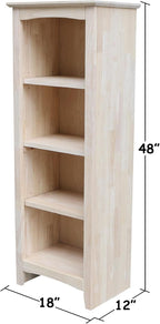 Solid Wood Shaker Bookcase - Image 3