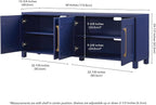 Henn&Hart TV Stand for TVs up to 75" - Image 7