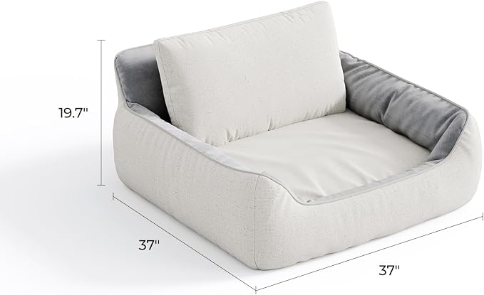 LINSY HOME Oversized Modular Sectional Sofa, Cloud Couch - Image 2