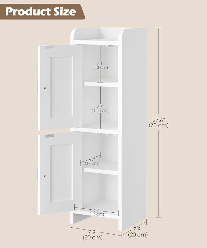 Akxomel Small Bathroom Cabinet - Image 2