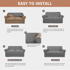 Easy-Going 100% Waterproof Oversized Loveseat Cover, Couch Cover - Image 5