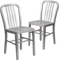 Flash Furniture Gael Indoor/Outdoor Modern Metal Dining Chairs, by FlashFurniture