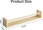 Fixwal Nursery Book Shelves, 23.6 Inch Floating Bookshelves - Image 2