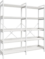 Huuger 5 Tier Bookshelf, Display Bookshelf by Huuger