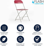 Flash Furniture Hercules Series Plastic Folding Chair - Image 4