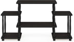 Furinno Turn-N-Tube No Tools Entertainment Center, Classic Square Corner - Image 6