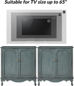 HULALA HOME Antique Accent Cabinet - Image 7