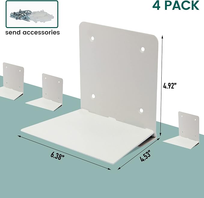 STORAGE MANIAC Floating Book Shelves - Image 3