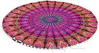 Mandala Floor Pillow Cover Meditation Cushion Seating Throw Hippie Round - Image 5