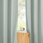 NICETOWN Rustic Linen 102 inch Long Curtains - Image 5