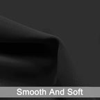 Yakamok Room Darkening Curtains 42x84 inch Length Black-Living Room | 2 panels - Image 4