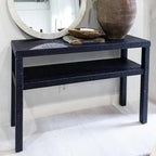 East at Main Indigo Road by Egypt Sherrod Gia Raffia Console Table - Image 2