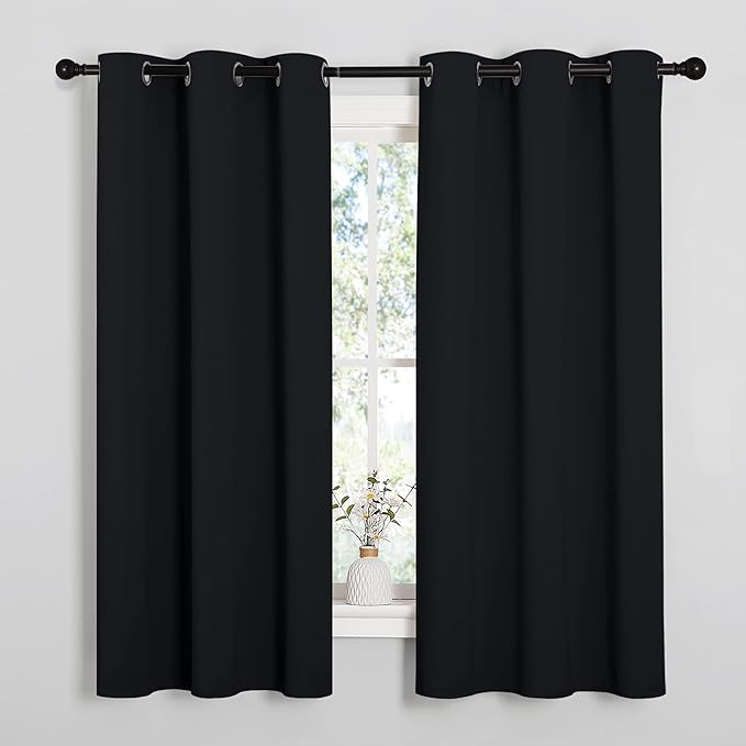 NICETOWN Blackout Draperies Window Curtain Panels, Autumn/Winter Thermal by NICETOWN