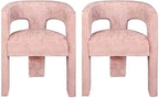 Jofran Gwen Jacquard Upholstered Accent Chair, Modern Luxury Plush Sculptural by Jofran+Inc.