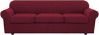 H.VERSAILTEX 4 Piece Stretch Sofa Covers by HVERSAILTEX
