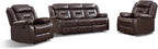 EBELLO Faux Leather Recliner Sofa Furniture Set - Image 7