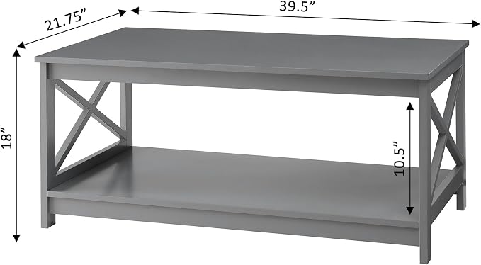 Convenience Concepts Oxford Coffee Table - Image 3