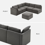 mopio Oversized Modular Sectional Sofa - Image 9