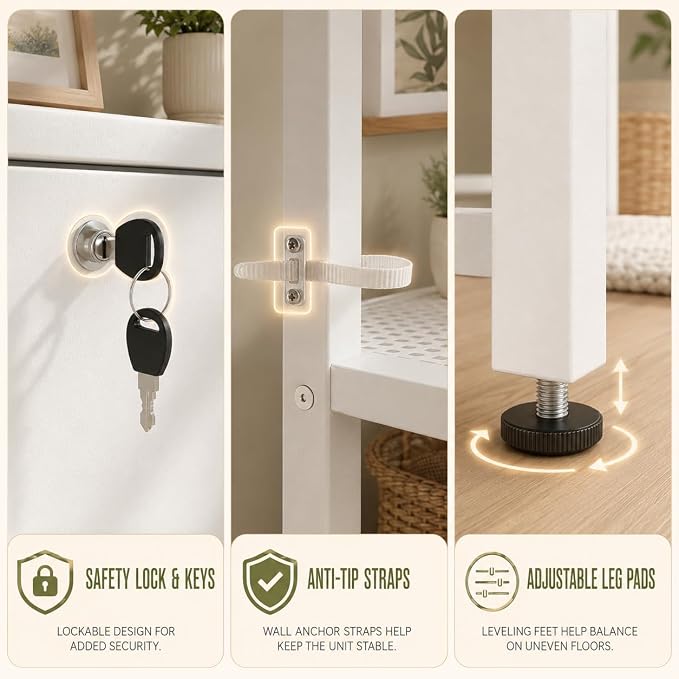 Homieasy Vertical Filing Cabinet - Image 7