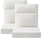 Unimatta Outdoor High Back Chair Cushion Seat Pads, 44 x 21 Inch by Unimatta