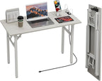 TEMI Small Computer Desk Folding Table by TEMI