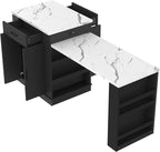 Modern Extendable Dining Table - Image 8