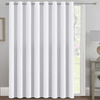 H.VERSAILTEX Patio White Curtains 100 x 90 Inches by HVERSAILTEX