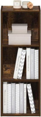 Furinno LUDER Book Shelf, 3-Cube Bookshelf, Bookcase - Image 6