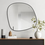 WallBeyond Asymmetrical Mirror, Irregular Wall Mirror, Wall Mirrors Decorative - Image 2