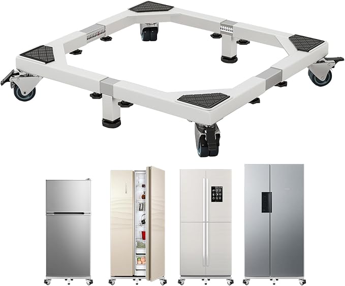 Heavy Duty All Steel Fridge Stand by ANBaseBrand