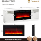oneinmil Fireplace TV Stand - Image 8