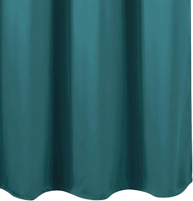 Sea Teal Blackout Curtains 34 x 63 Inch Length/Set of 2 Curtain Panels/Thermal - Image 8