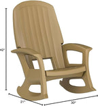 Semco Rockaway Heavy-Duty Outdoor Rocking Chair w/Low Maintenance All-Weather - Image 2