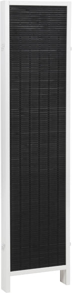 Roundhill Furniture Inkwell 4-Panel Bamboo Room Divider, Folding Portable - Image 8
