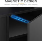 DWVO Modern TV Stand for 75 Inch TVs, Entertainment Center - Image 5