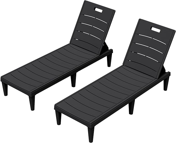 Greesum Outdoor Chaise Lounge Chairs Set of 2 by BuynowfromGreesum