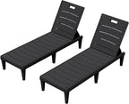 Greesum Outdoor Chaise Lounge Chairs Set of 2 by BuynowfromGreesum