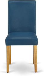 East West Furniture ABP4T55 Abbott Parson Kitchen Chairs - Image 4