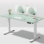 Veken 55 Inch Large Electric Standing Desk, 4 Memory Heights Adjustable by Veken