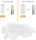 58 Pcs Shelf Pegs Pins, 5mm 1/4 Inch Dual Diameter Metal Shelf Support Pegs - Image 3