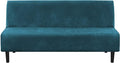 H.VERSAILTEX Real Velvet Futon Cover Armless Sofa Covers Sofa Bed Covers by HVERSAILTEX
