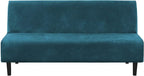 H.VERSAILTEX Real Velvet Futon Cover Armless Sofa Covers Sofa Bed Covers by HVERSAILTEX