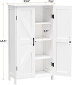 Homleke Farmhouse Bathroom Cabinet - Image 3