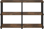 Furinno Turn-N-Tube Storage Shelves, 3-Tier 47.4 Wide Book Shelf, Corner Shelf - Image 6