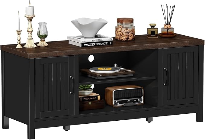ChooChoo Farmhouse TV Stand for Televisions up to 55 inches, Entertainment - Image 7