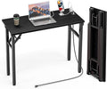 TEMI Small Computer Desk Folding Table by TEMI